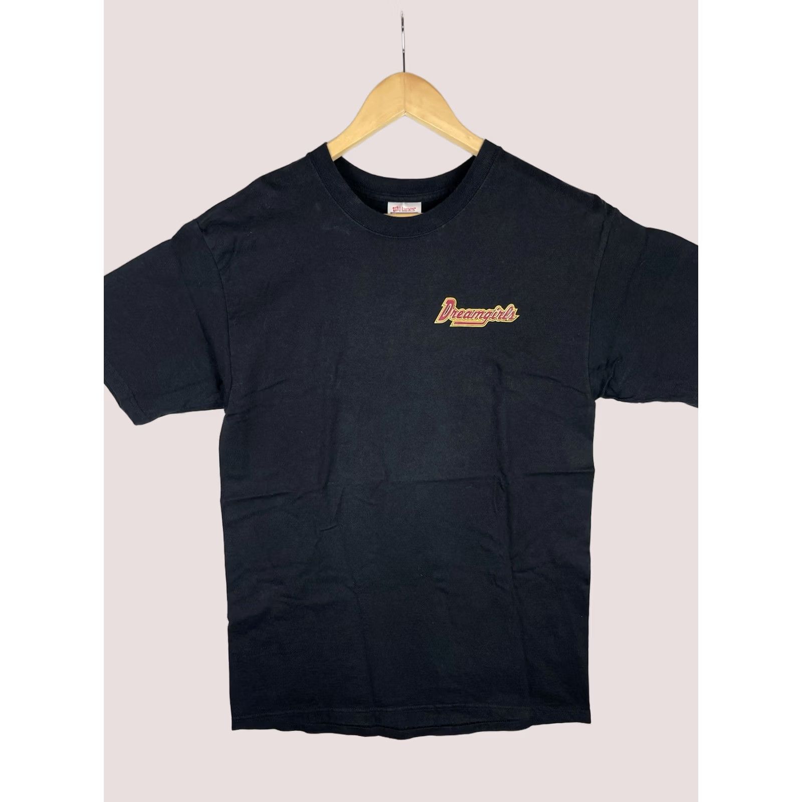 Hanes VINTAGE Hanes Dreamgirls Shirt Mens M Black Graphic Print 90s Biker Motorcycle Pinup Girl T-Shirt Size US M / EU 48-50 / 2 - 1 Thumbnail