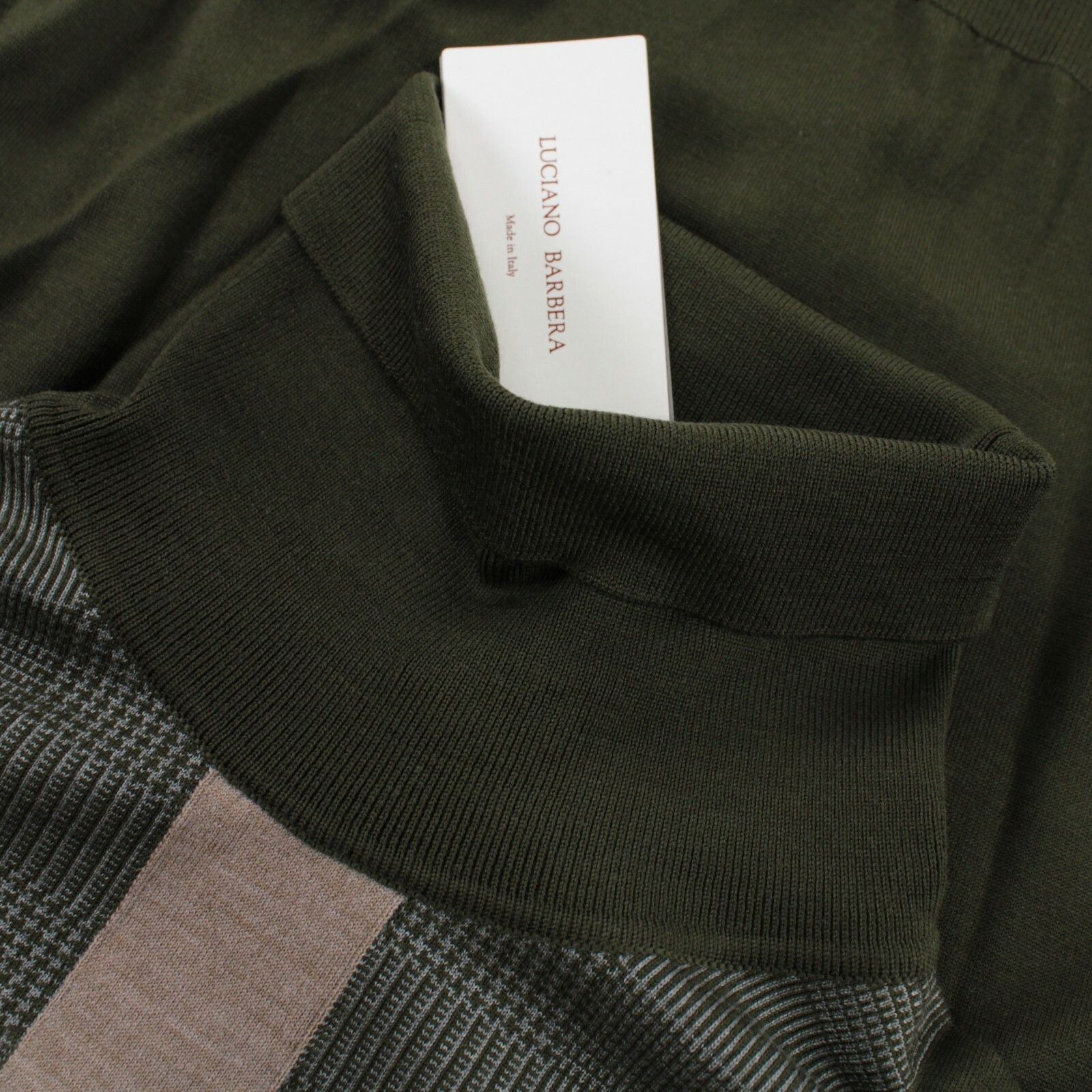 Luciano Barbera Luciano Barbera Sweater Size US M in Green Size US M / EU 48-50 / 2 - 1 Thumbnail