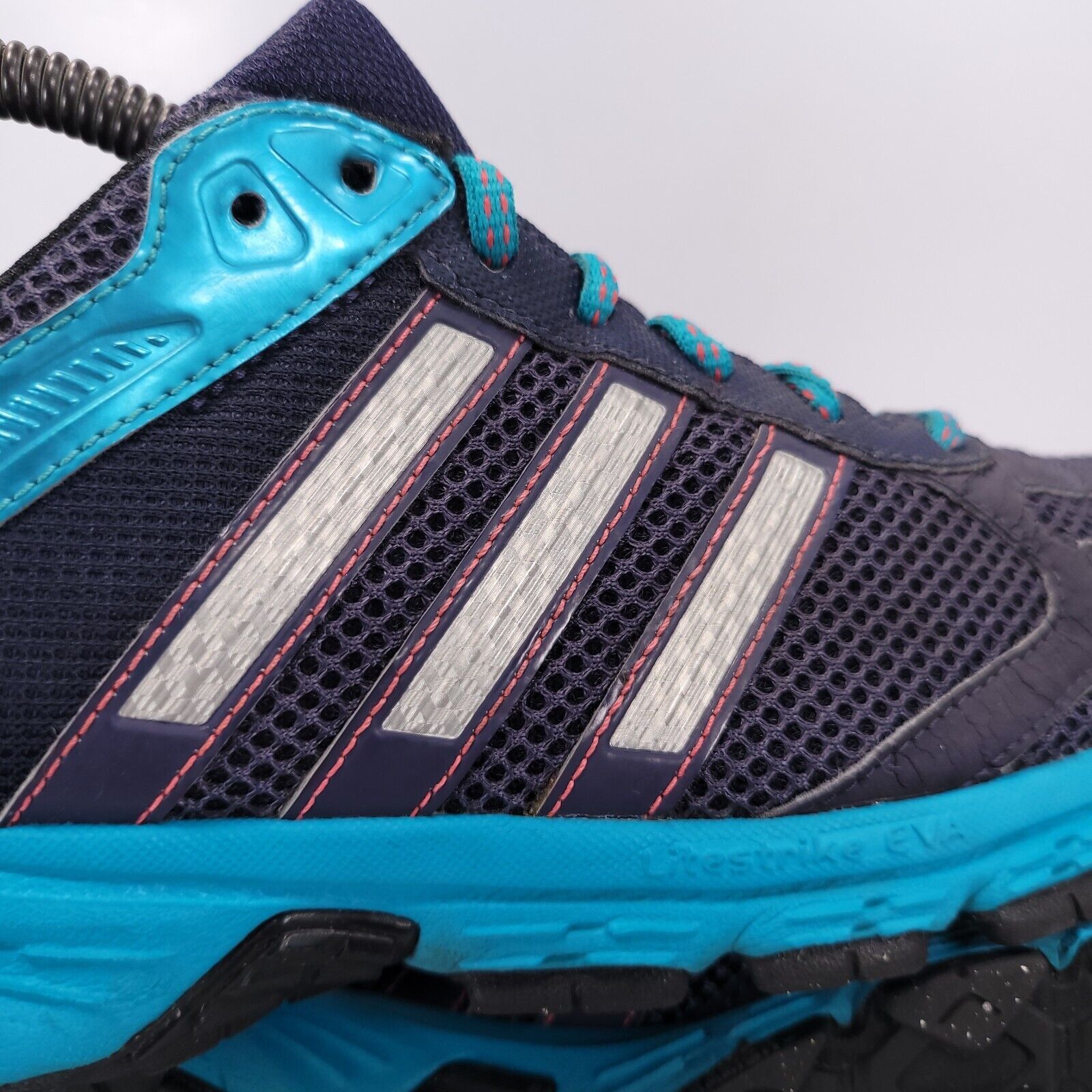 Adidas Adidas Duramo 4 Athletic Shoe Women Size 8 G60480 Blue White Size US 8 / IT 38 - 8 Thumbnail
