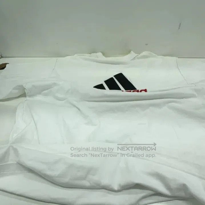 Balenciaga Balenciaga x adidas Logo Embroidered Short Sleeve T. Size US L / EU 52-54 / 3 - 8 Thumbnail