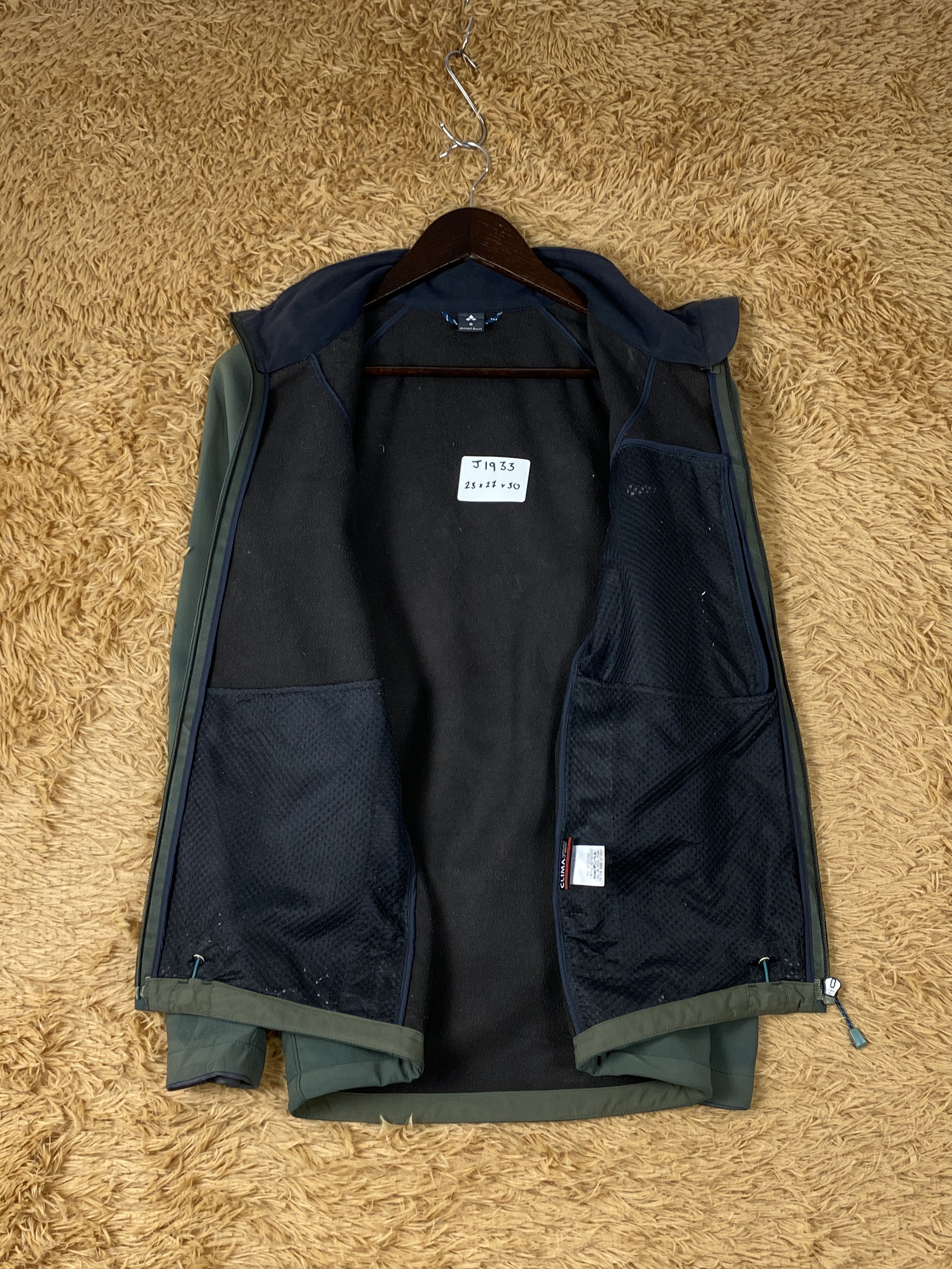 Montbell Vintage Montbell Sunfaded Fleece Lining Jacket J1933 Size US S / EU 44-46 / 1 - 6 Thumbnail