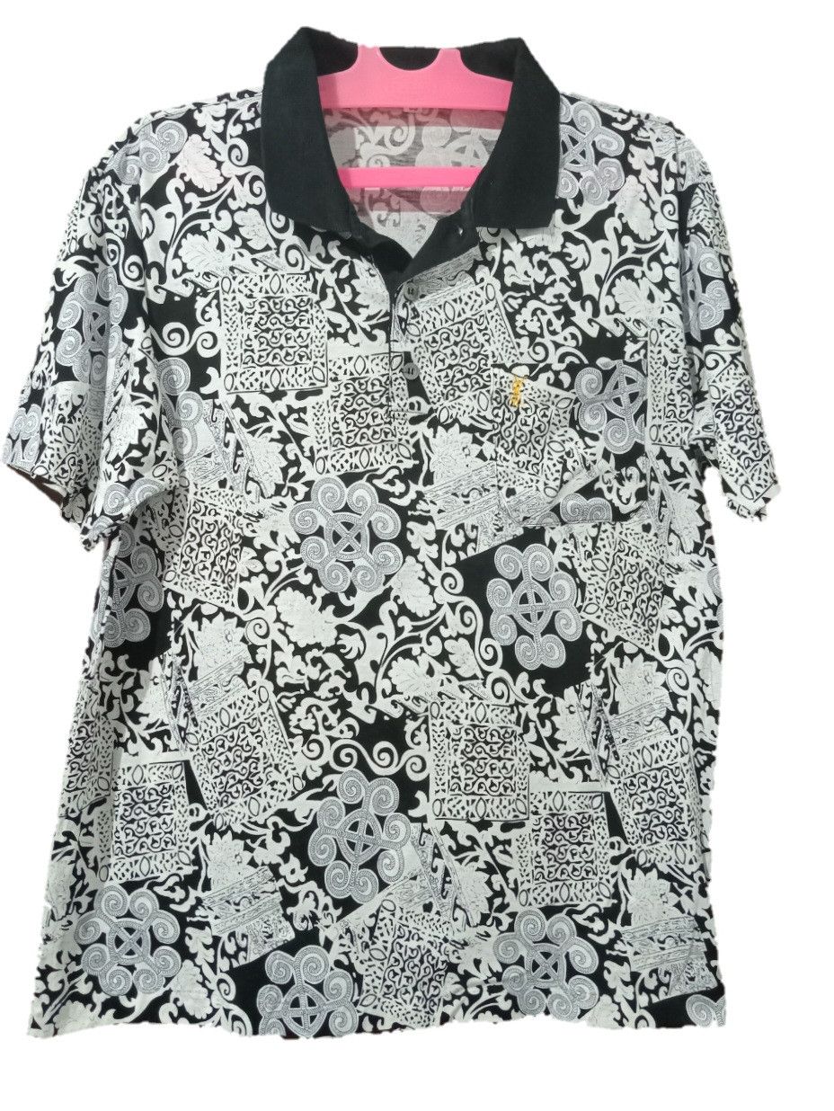 image of YSL Pour Homme YSL Shirt Sleeve Button Shirt, Men's (Size Medium)