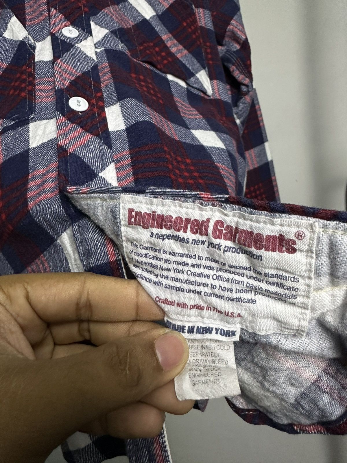 Engineered Garments × Nepenthes Engineered Garments Plain Button Shirt Size US S / EU 44-46 / 1 - 9 Thumbnail