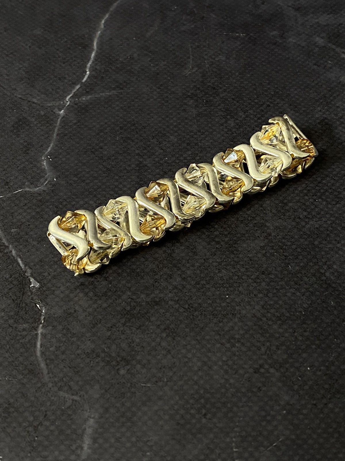 Japanese Brand Vintage Crystal Bracelet Size ONE SIZE - 4 Thumbnail