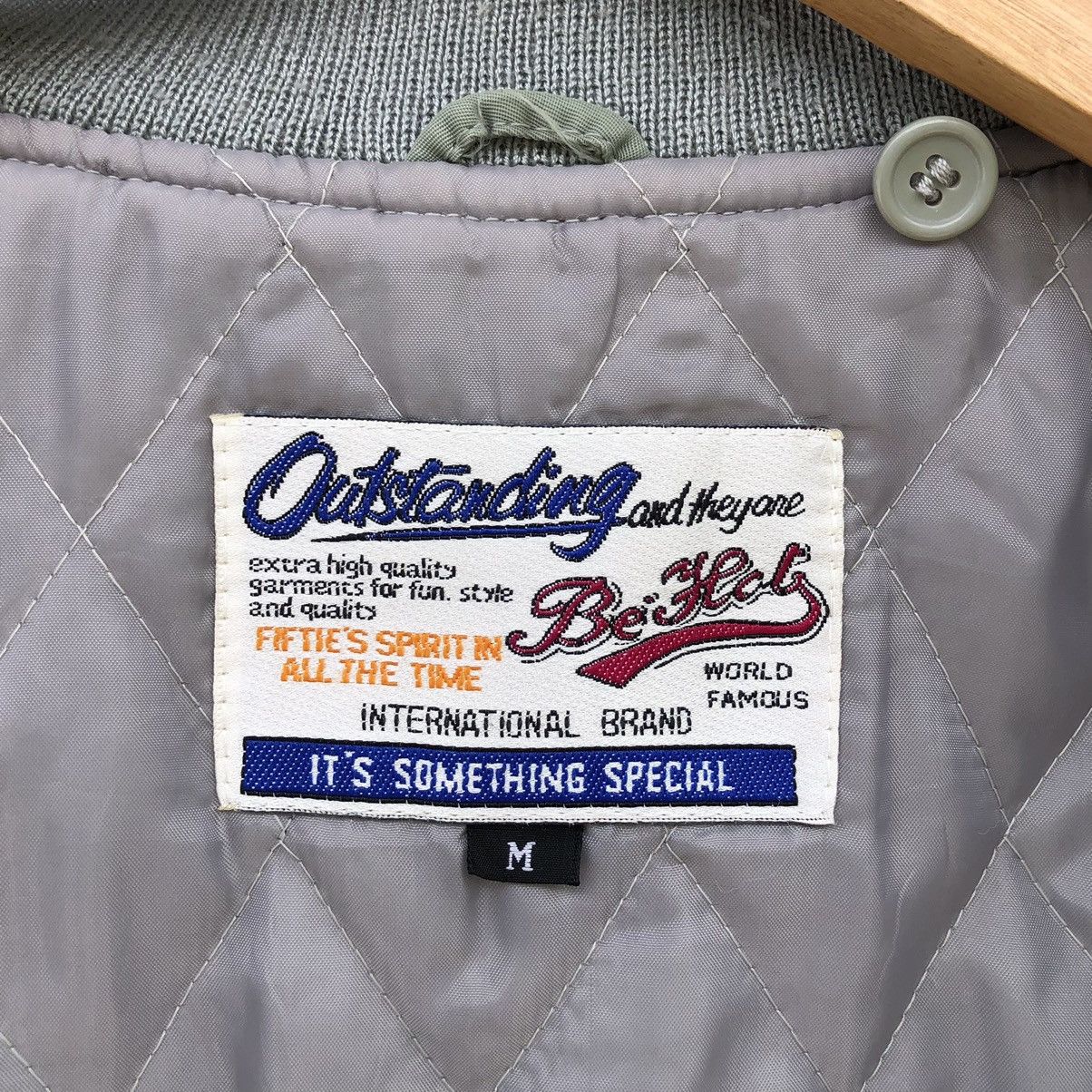 Vintage Vintage Precious Be-Hot Embroidery Bomber Jacket Size US M / EU 48-50 / 2 - 17 Thumbnail