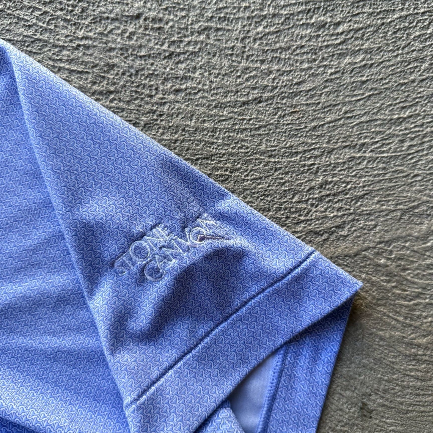 Peter Millar Peter Millar Polo Mens XL Blue Summer Comfort Stretch Golf Drink Cocktail Polo Shirt Size US XL / EU 56 / 4 - 4 Thumbnail
