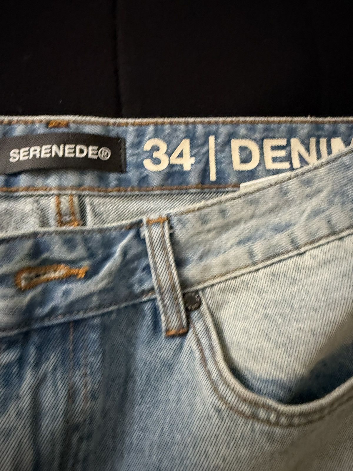 SERENEDE Mens Saline Denim shorts 34 Size US 34 / EU 50 - 4 Thumbnail