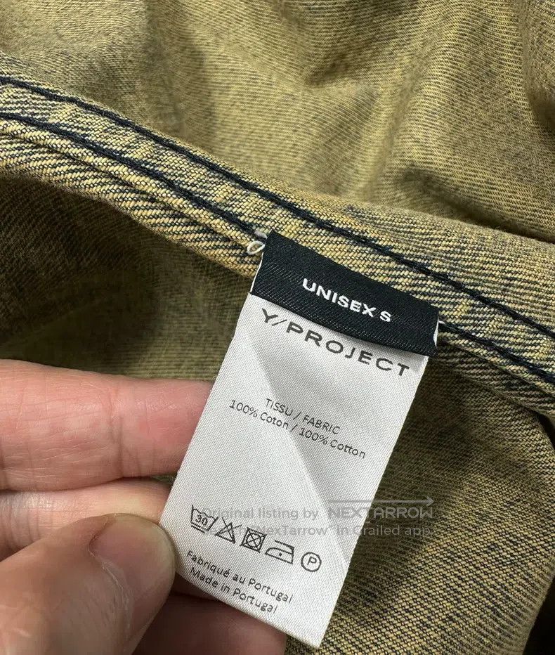 Y/Project Y/PROJECT Size S Make an old washed yellow denim jacket Size US S / EU 44-46 / 1 - 6 Thumbnail