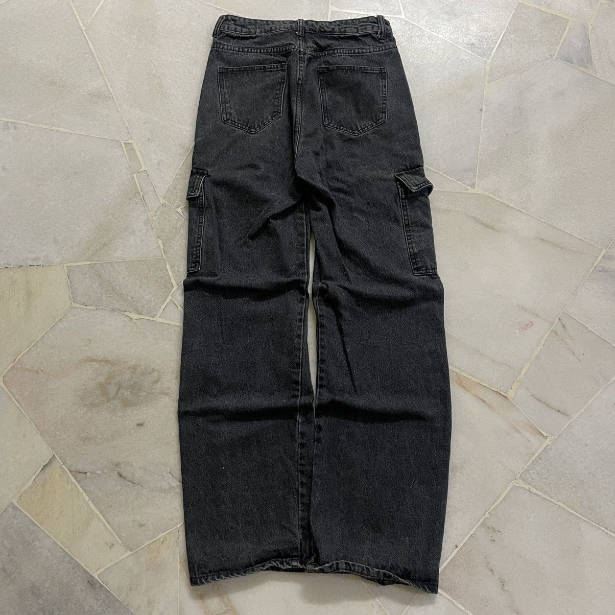 Carhartt Original black faded tone jeans cargo Size US 28 / EU 44 - 7 Thumbnail