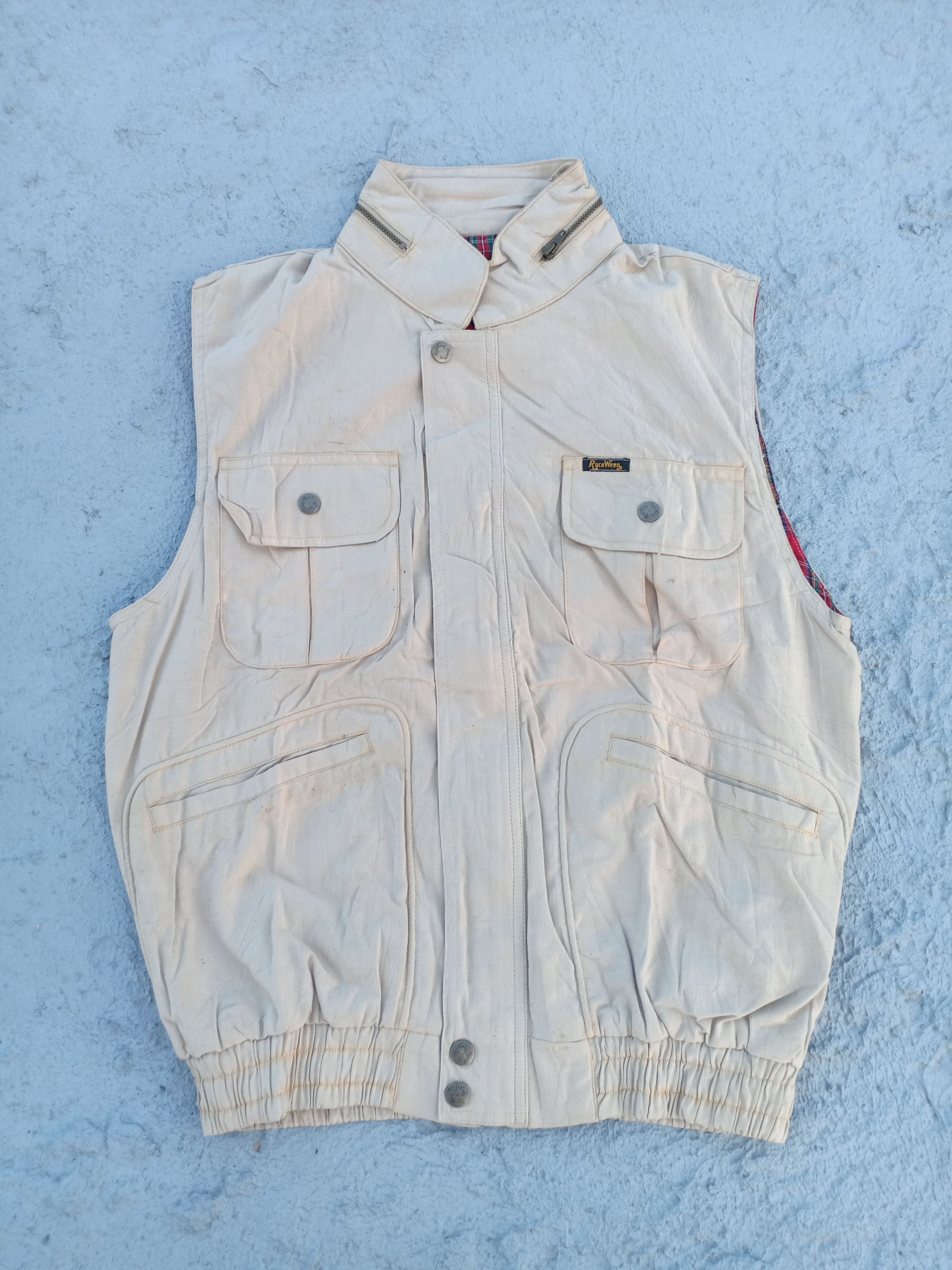 Vintage RUCK WEEN sleeveless fishing gear Size US M / EU 48-50 / 2 - 1 Thumbnail