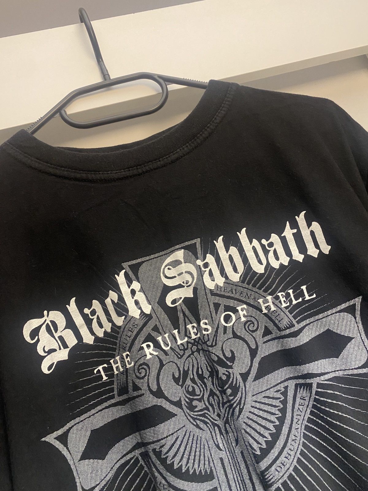 Black Sabbath Black sabbath two sided rare the rules of hell tee 00s Size US S / EU 44-46 / 1 - 4 Thumbnail
