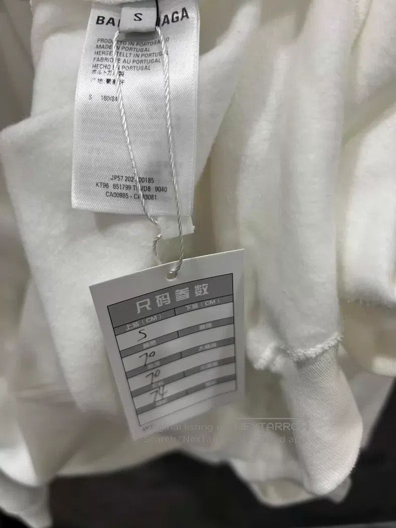 Balenciaga Balenciaga Hooded Sweatshirt Size US S / EU 44-46 / 1 - 5 Thumbnail