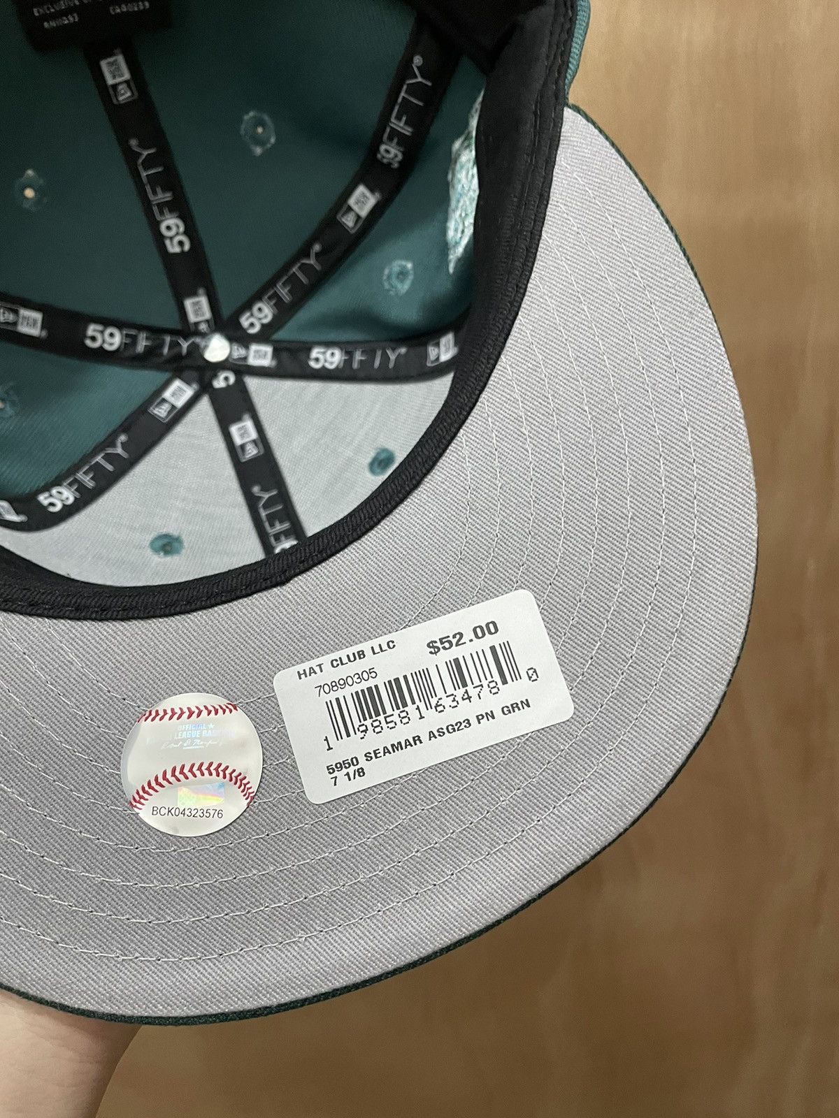New Era Hat Club horror pack Seattle mariners 2.0 2023 7 1/8 Size ONE SIZE - 6 Thumbnail