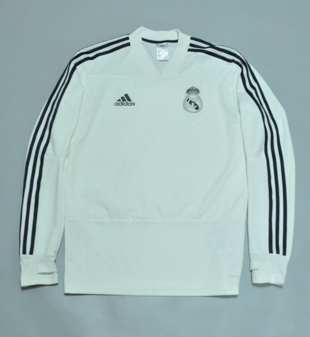 Adidas Adidas Real Madrid Training Football Sweatshirt Soccer white Size US S / EU 44-46 / 1 - 1 Thumbnail