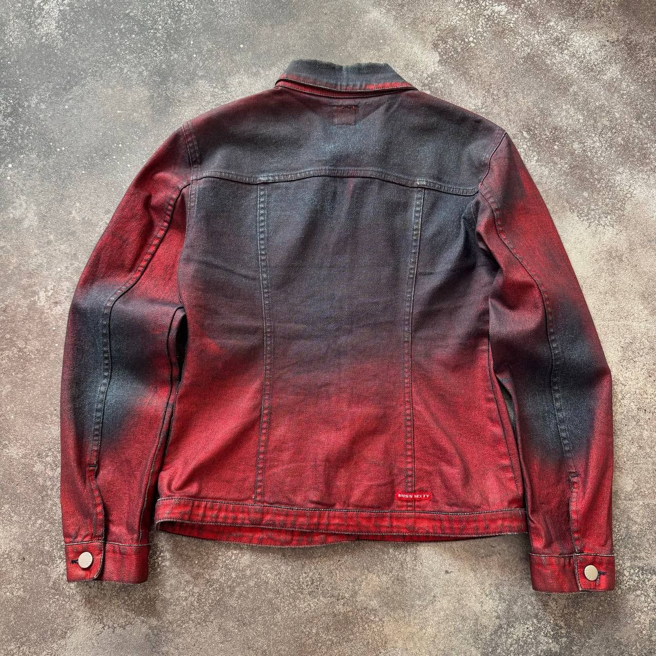 Japanese Brand × Miss Sixty × Vintage Miss Sixty Vintage Acid Washed Denim Jacket Size M / US 6-8 / IT 42-44 - 4 Thumbnail