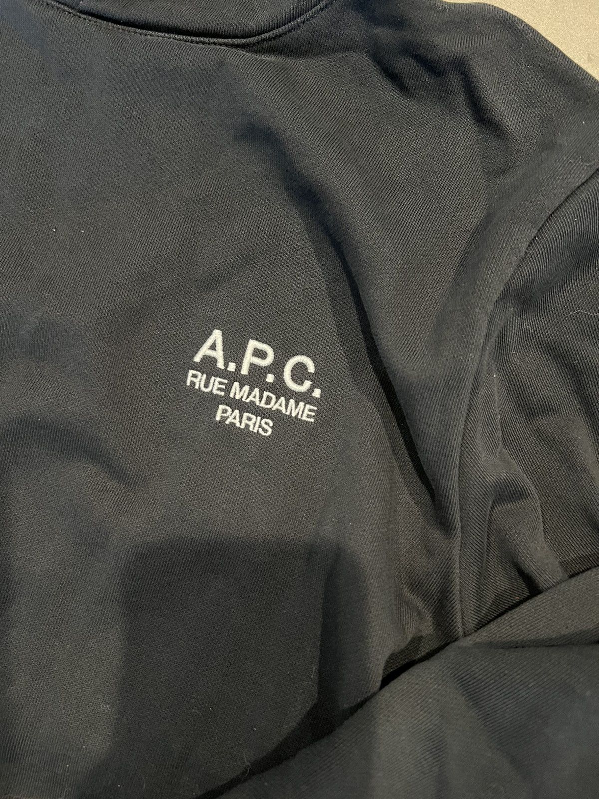 A.P.C. Black A.P.C. Hoddie Size US M / EU 48-50 / 2 - 2 Thumbnail