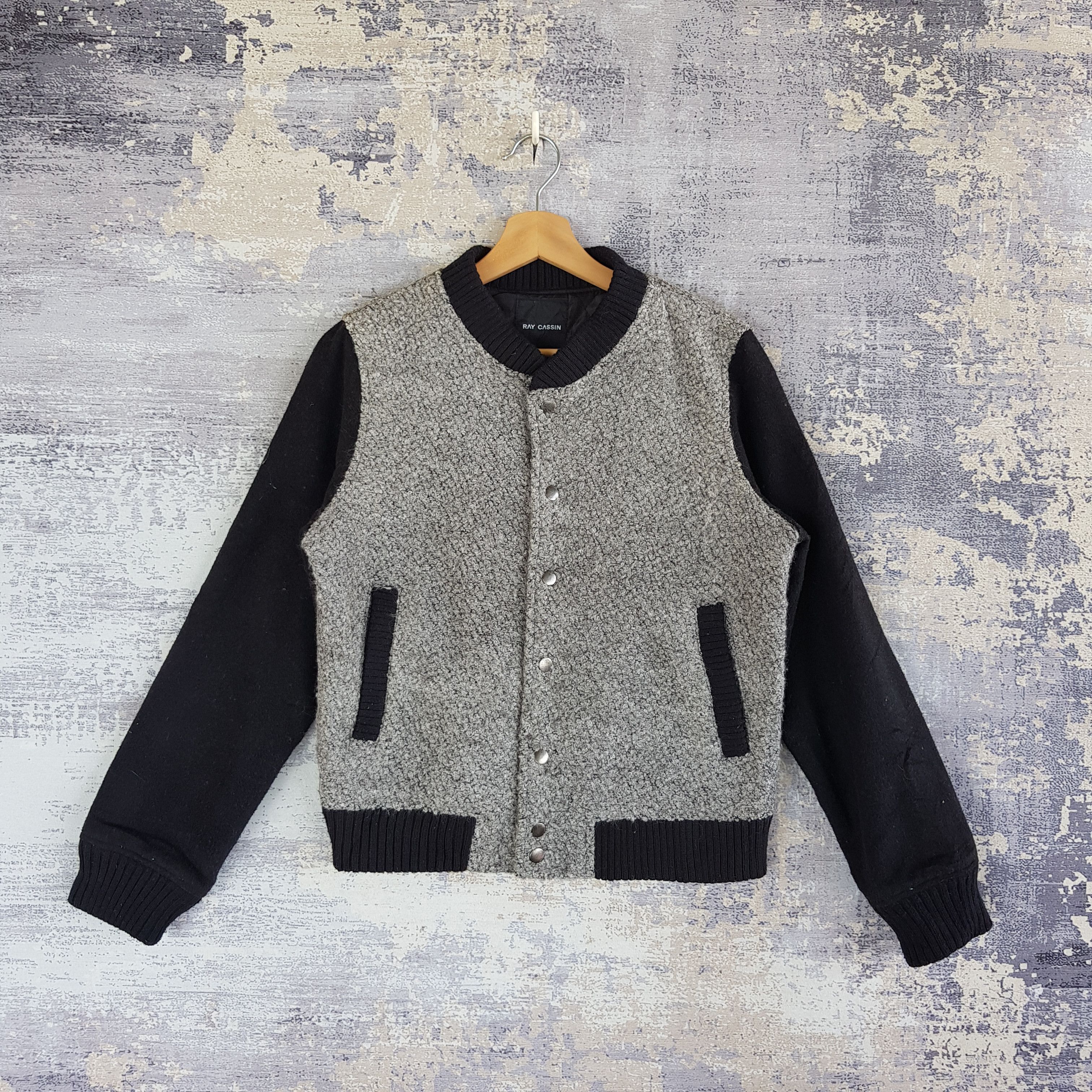 Vintage Ray Cassin Japanese Varsity Jacket Japanese Wool Jacket Size S / US 4 / IT 40 - 1 Thumbnail