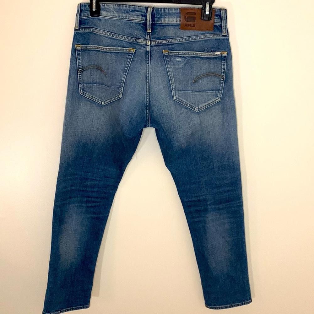Designer G-Star RAW - Slim 3301 Fit - 32W30L- 98% Ctn (organic) 2% El Size US 32 / EU 48 - 6 Thumbnail