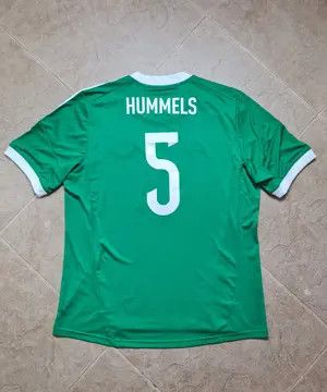 Adidas Adidas Germany Deutschland #5 Hummels MINT football Shirt Size US XL / EU 56 / 4 - 24 Thumbnail