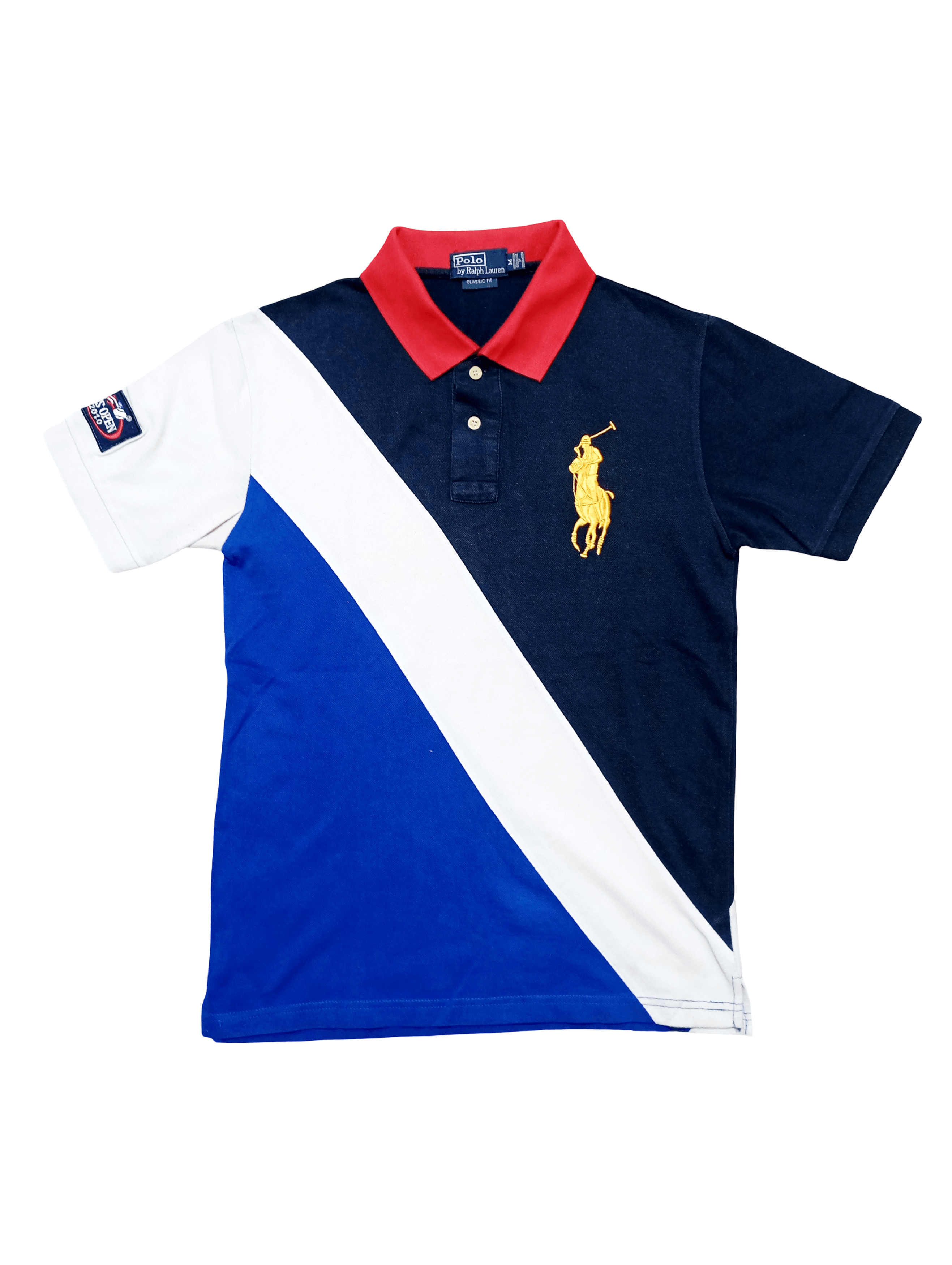 Polo Ralph Lauren Vintage Polo Ralph Lauren US Open 2010 Big Pony TShirt Size US M / EU 48-50 / 2 - 1 Thumbnail