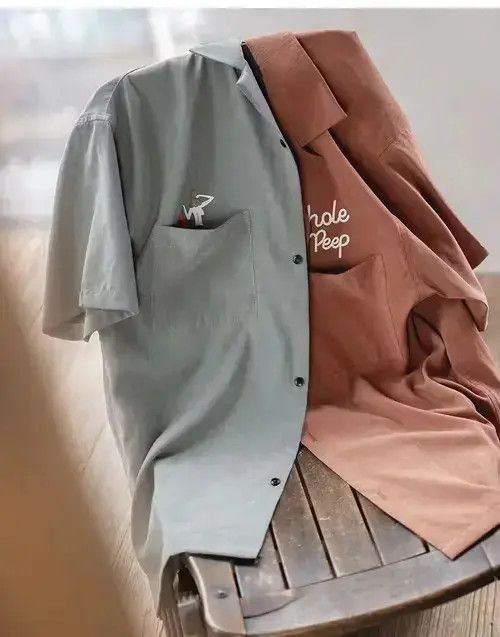 Japanese Brand × Vintage retro fade outdoor work bowling shirt Size US L / EU 52-54 / 3 - 1 Thumbnail