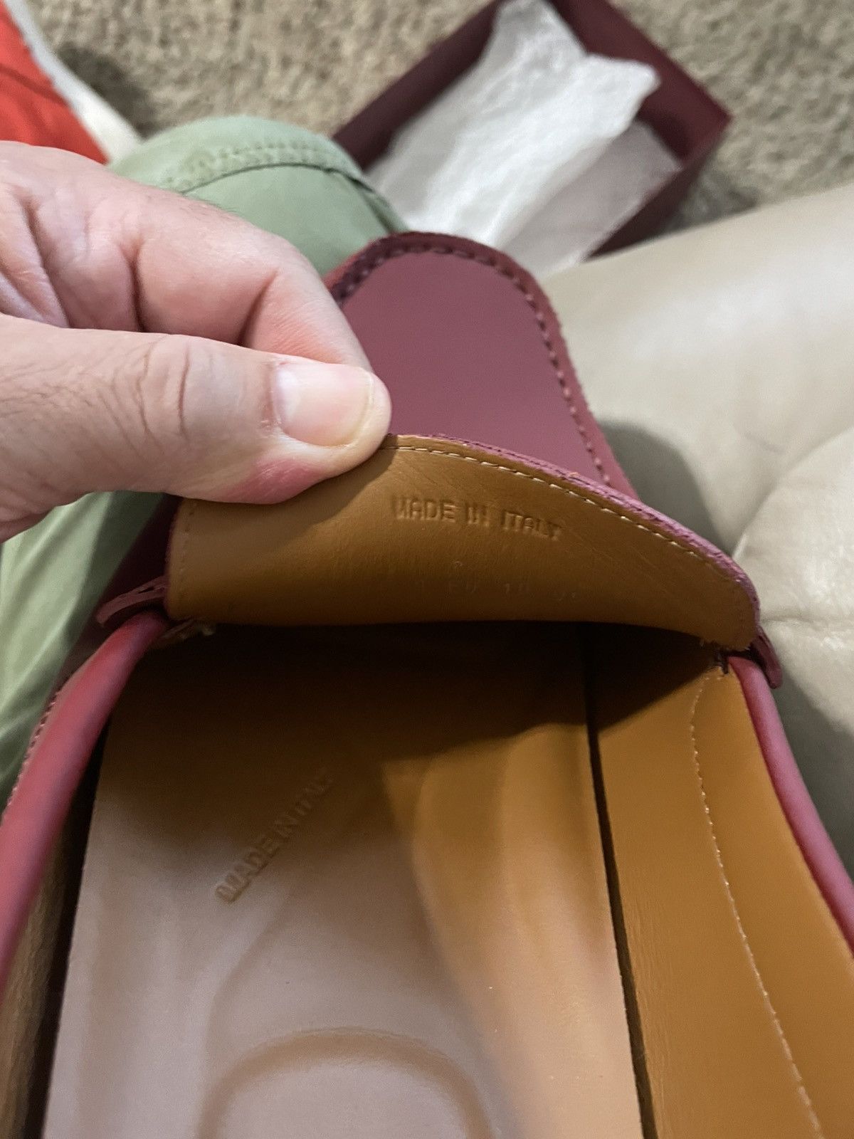 Bally Pitaval/08 Calf Rubber coated drivers Size US 10 / EU 43 - 7 Thumbnail