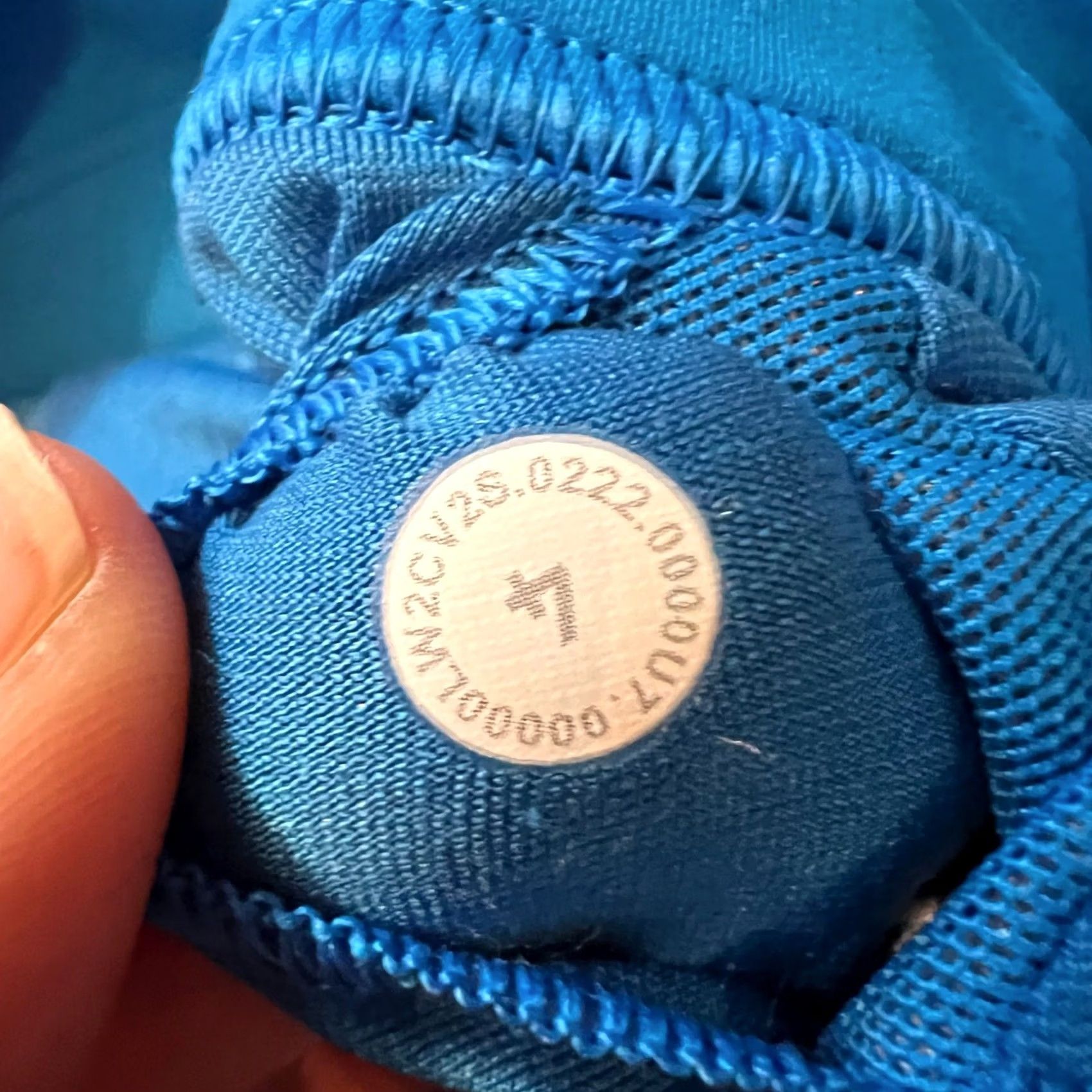Lululemon Lululemon Sports Bra Womens Wunder Train Longline Everlux W2CV2S S Blue Womens Bra Size ONE SIZE - 4 Thumbnail