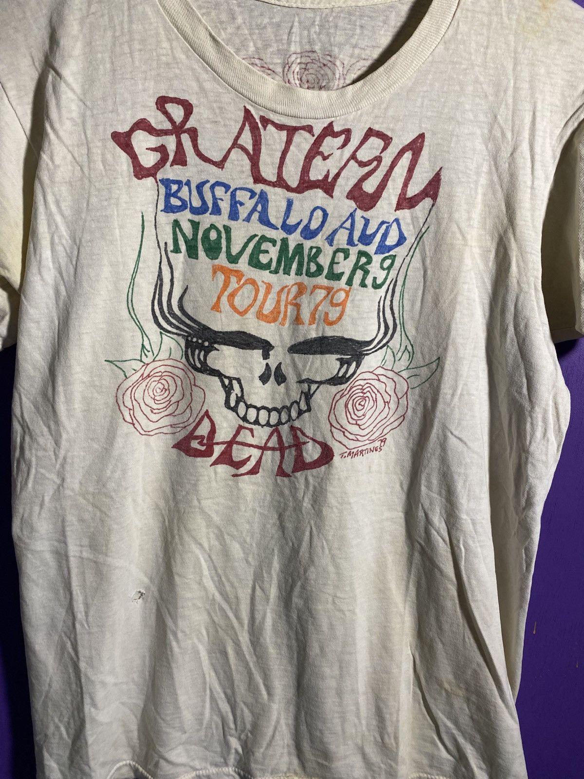 Band Tees Vintage 1979 Grateful dead handmade concert tee Size US M / EU 48-50 / 2 - 3 Thumbnail