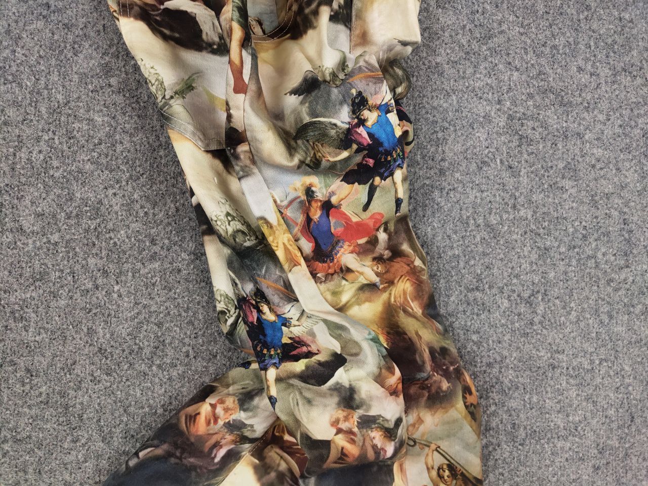 Vintage Vintage Design with angel Renaissance print pants Y2K Style Size US 34 / EU 50 - 5 Thumbnail