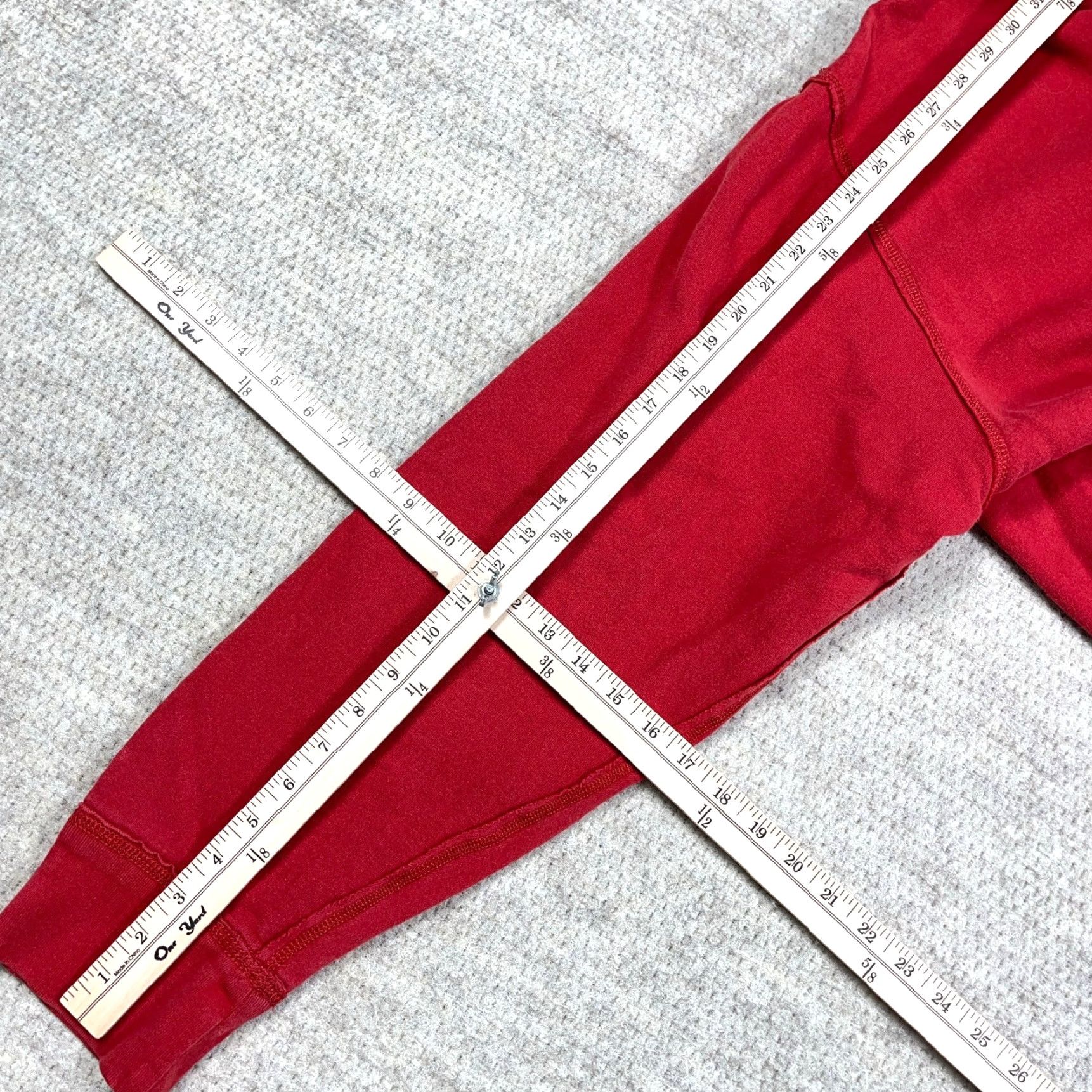 Ralph Lauren VINTAGE Polo Ralph Lauren Hoodie Men 3XL Red Sweatshirt Sweater PRL Y2K Faded Size US XXL / EU 58 / 5 - 7 Thumbnail