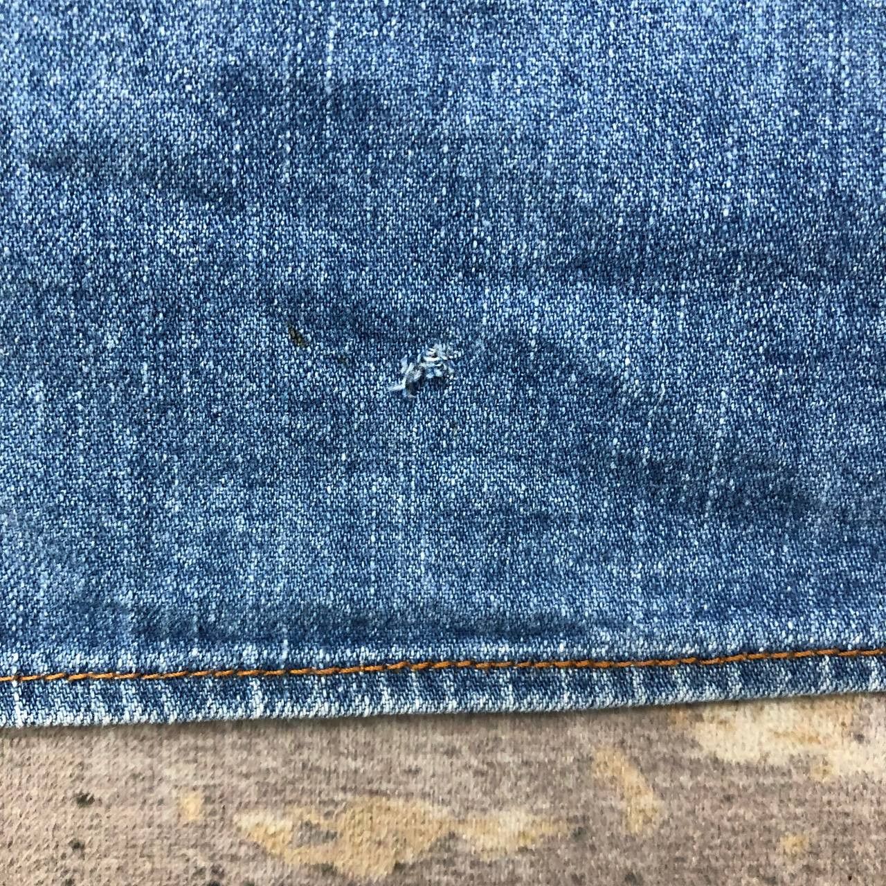 Vintage × Wrangler T307 VTG BLUE BELL WRANGLER DUNGAREES DENIM SHIRTS Size US L / EU 52-54 / 3 - 10 Thumbnail
