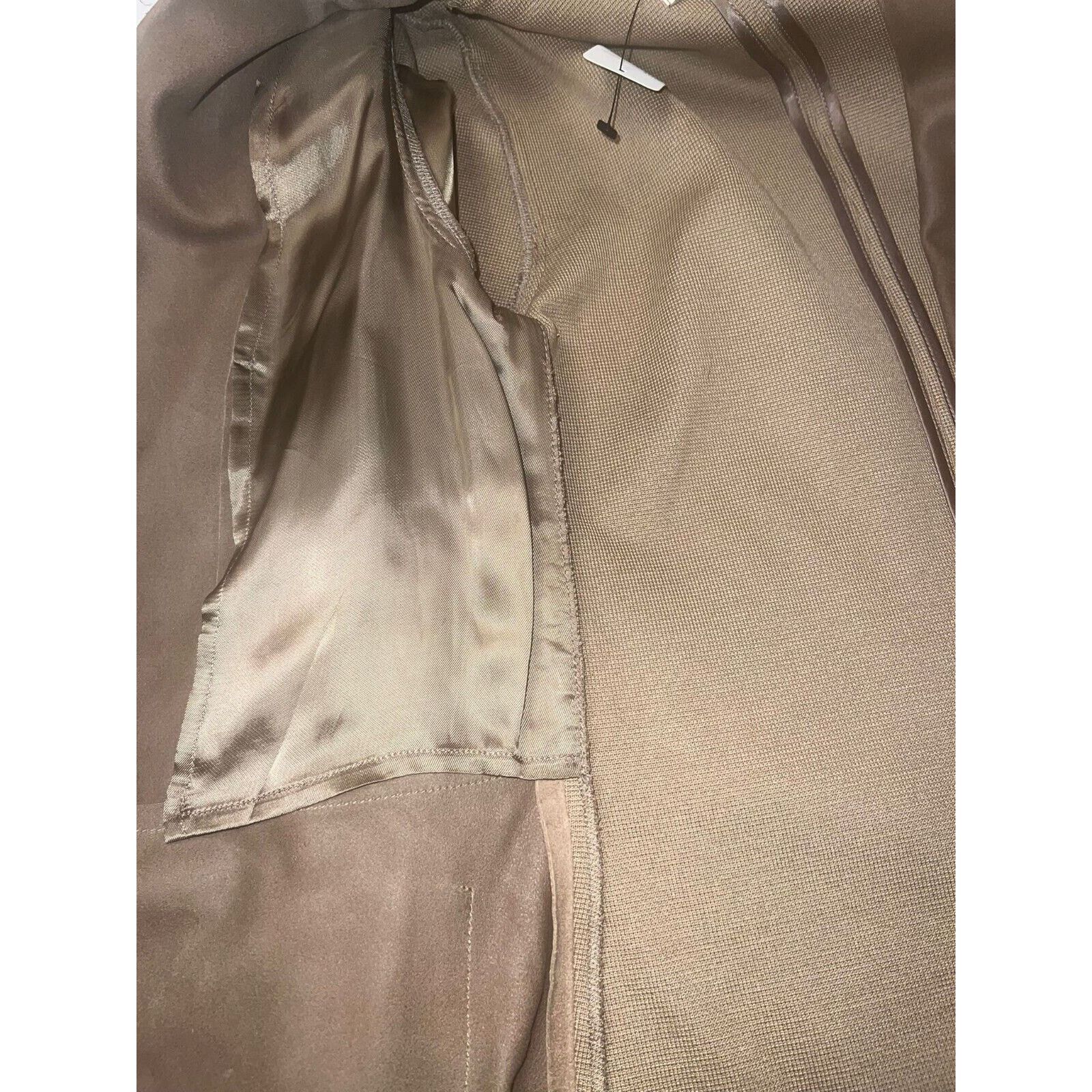 FALCONERI Italy Fine Leather Suede Womens Jacket Size XS