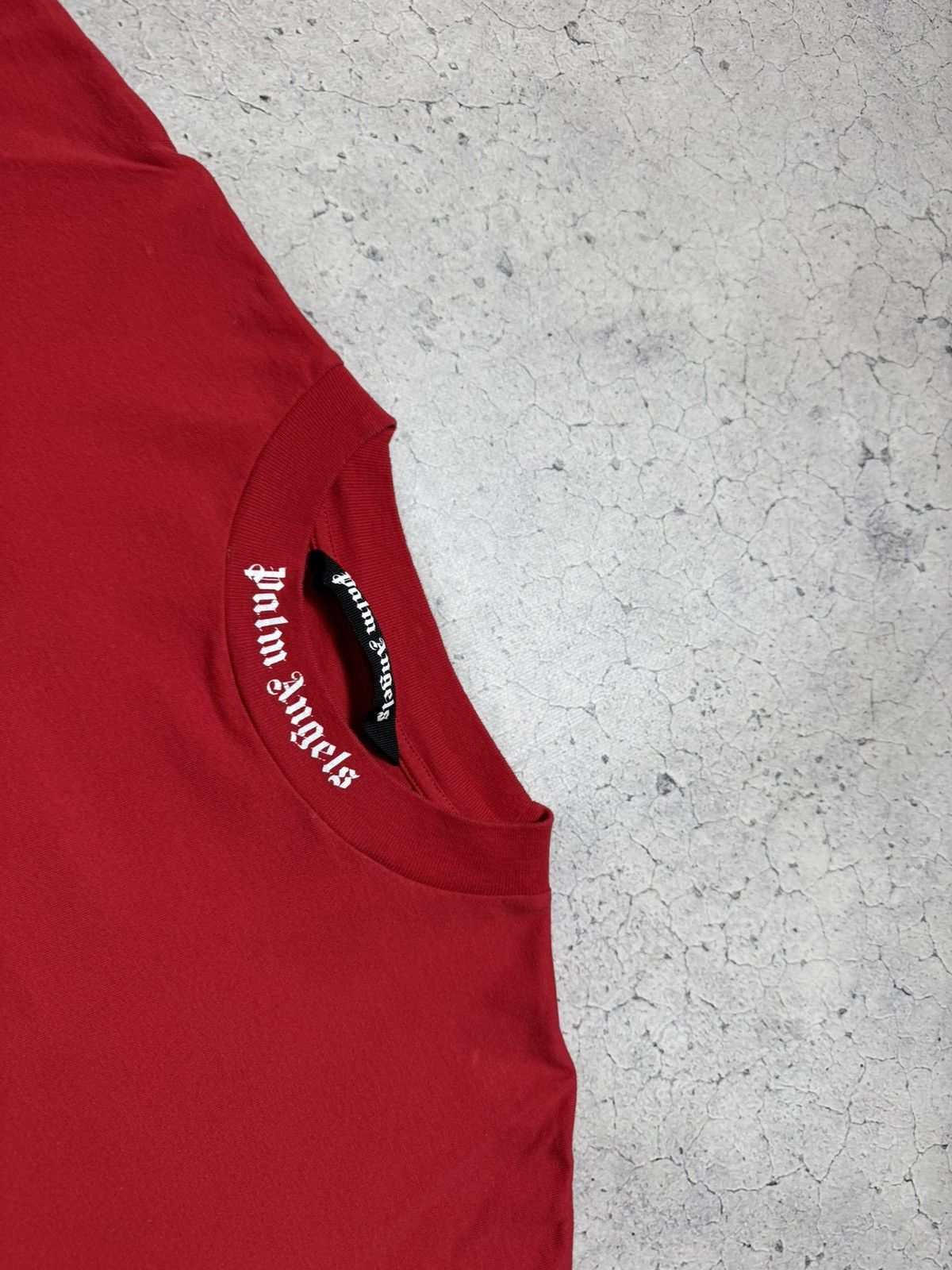 Palm Angels Palm Angels Big Logo Red T-Shirt Size XL Size US XL / EU 56 / 4 - 5 Thumbnail