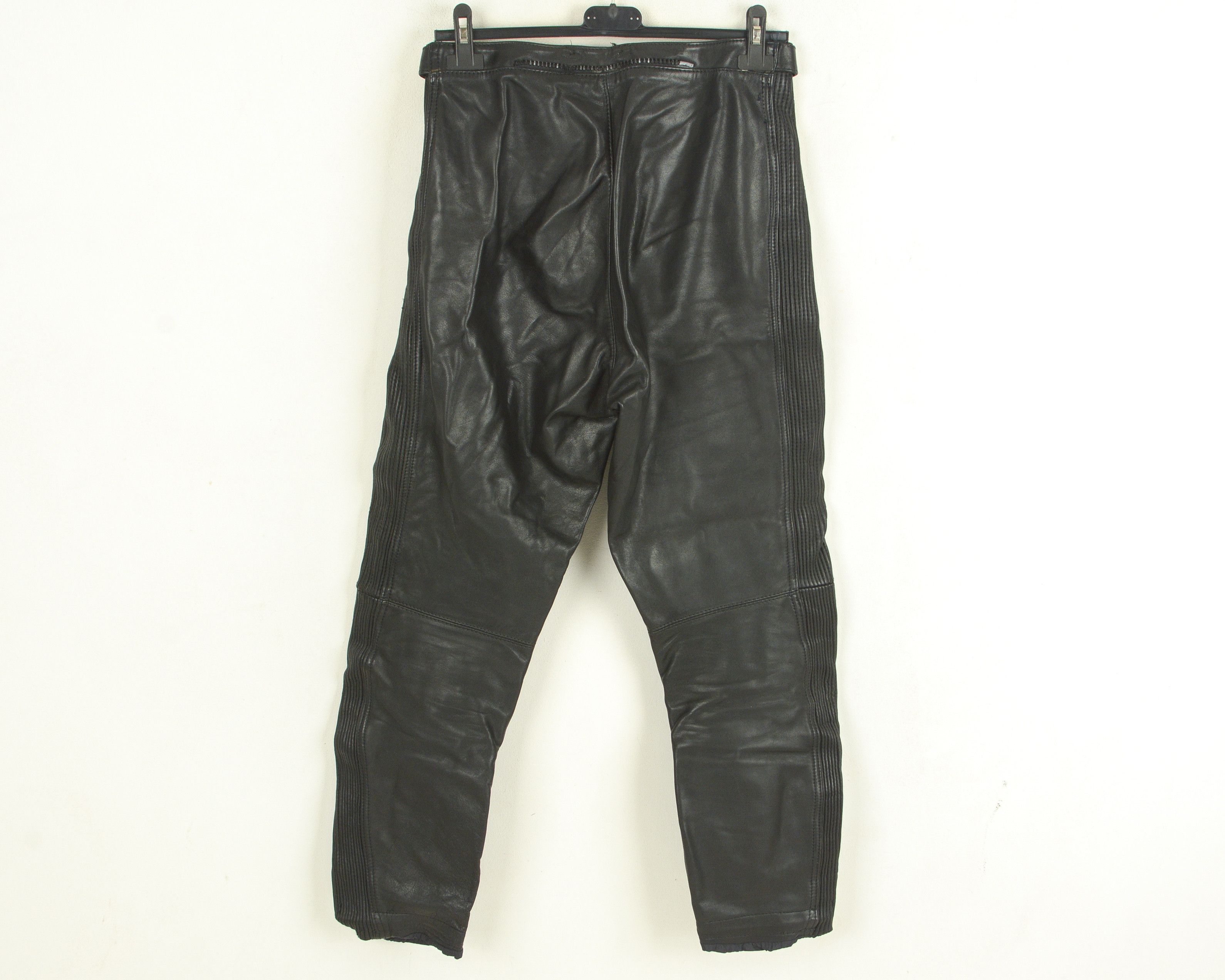 Hein Gericke Womens UK 16 Leather Motorcycle Pants EU 44L Biker Trousers Size 34" / US 12 / IT 48 - 4 Thumbnail