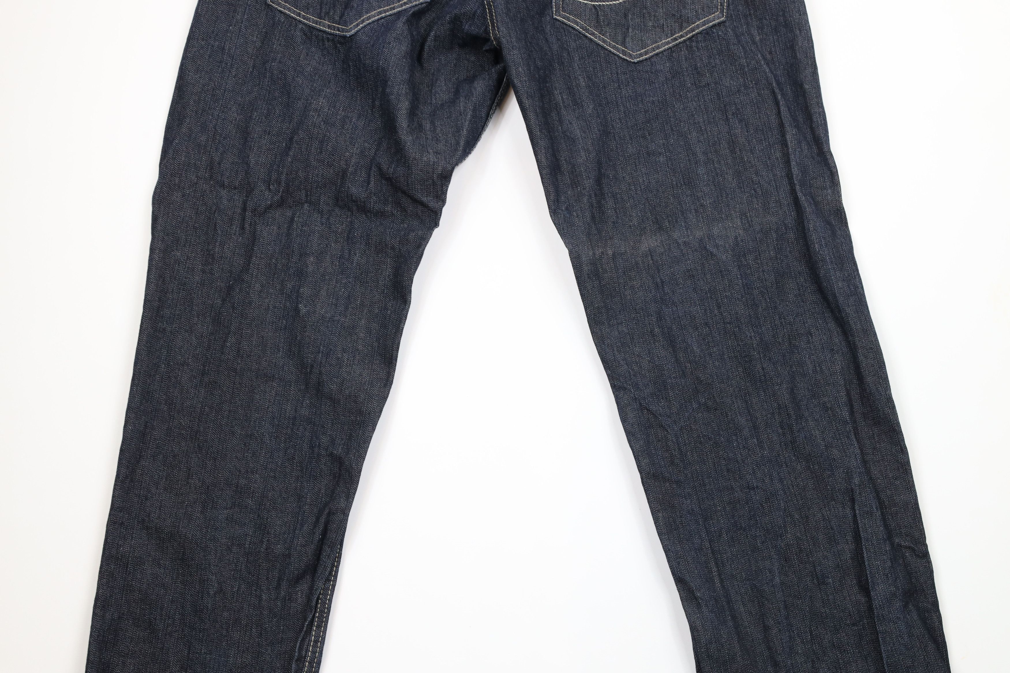 Enyce × Vintage Vintage Enyce Distressed Baggy Fit Wide Leg Denim Jeans Blue Size US 38 / EU 54 - 12 Thumbnail