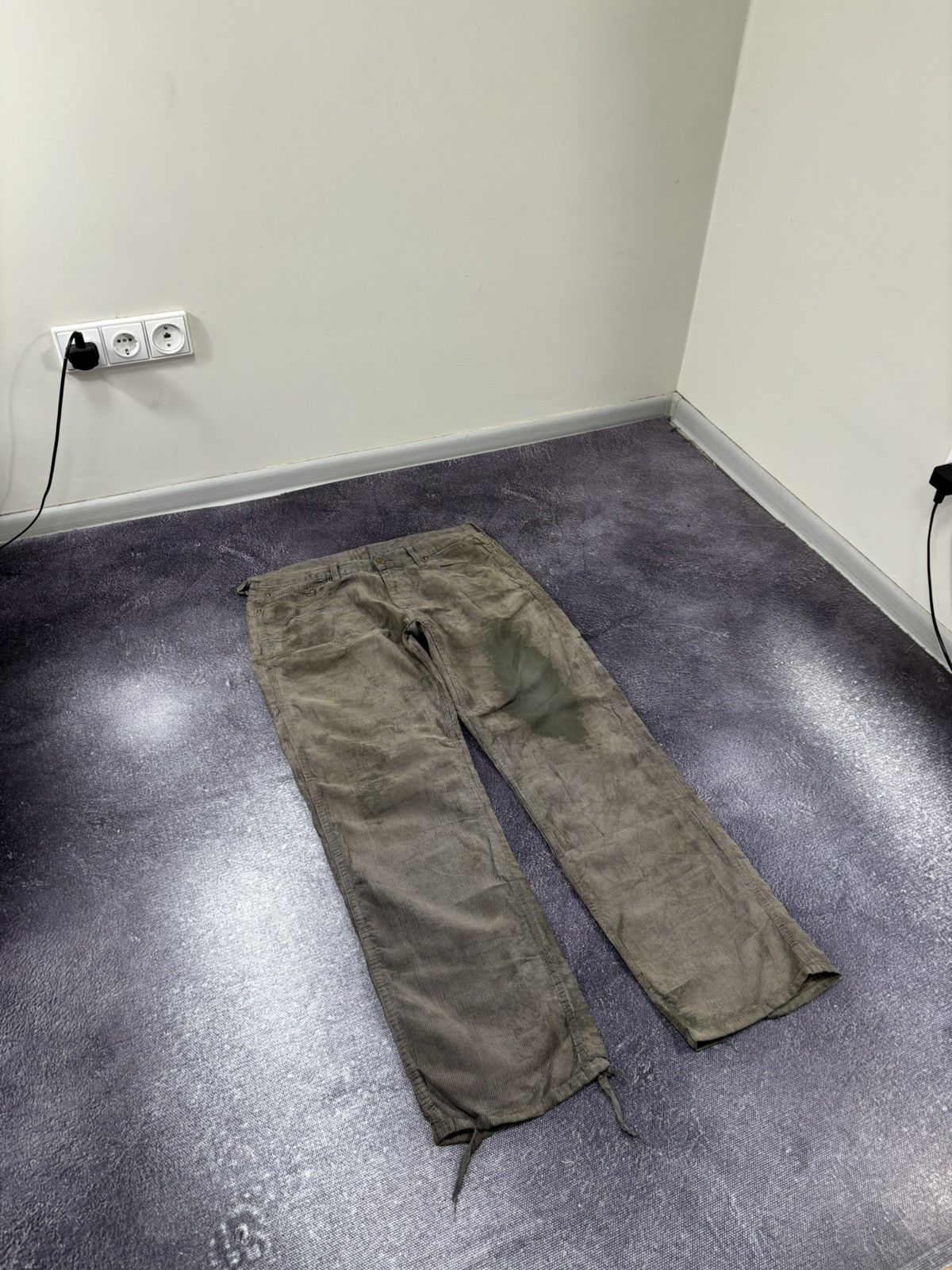 Carhartt Vintage Carhartt Corduroy USA Work Hype Baggy Western Pants Size US 32 / EU 48 - 9 Thumbnail