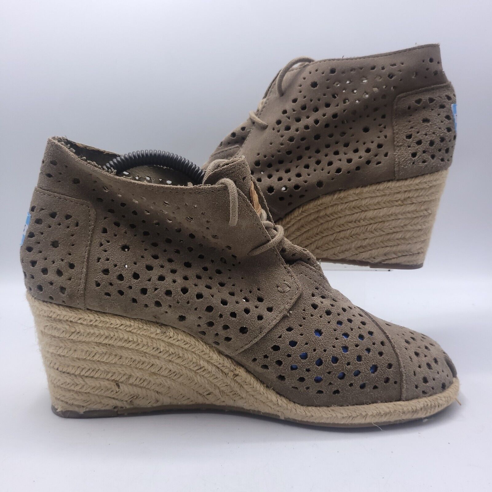 Toms Toms Desert Ankle Boot Womens Size 9.5 301213 Brown Black Size US 9.5 / IT 39.5 - 6 Thumbnail