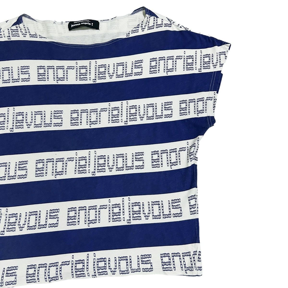 Issey Miyake × Japanese Brand × mercibeaucoup 1990s Mercibeaucoup - Overprint Top Size US M / EU 48-50 / 2 - 4 Thumbnail