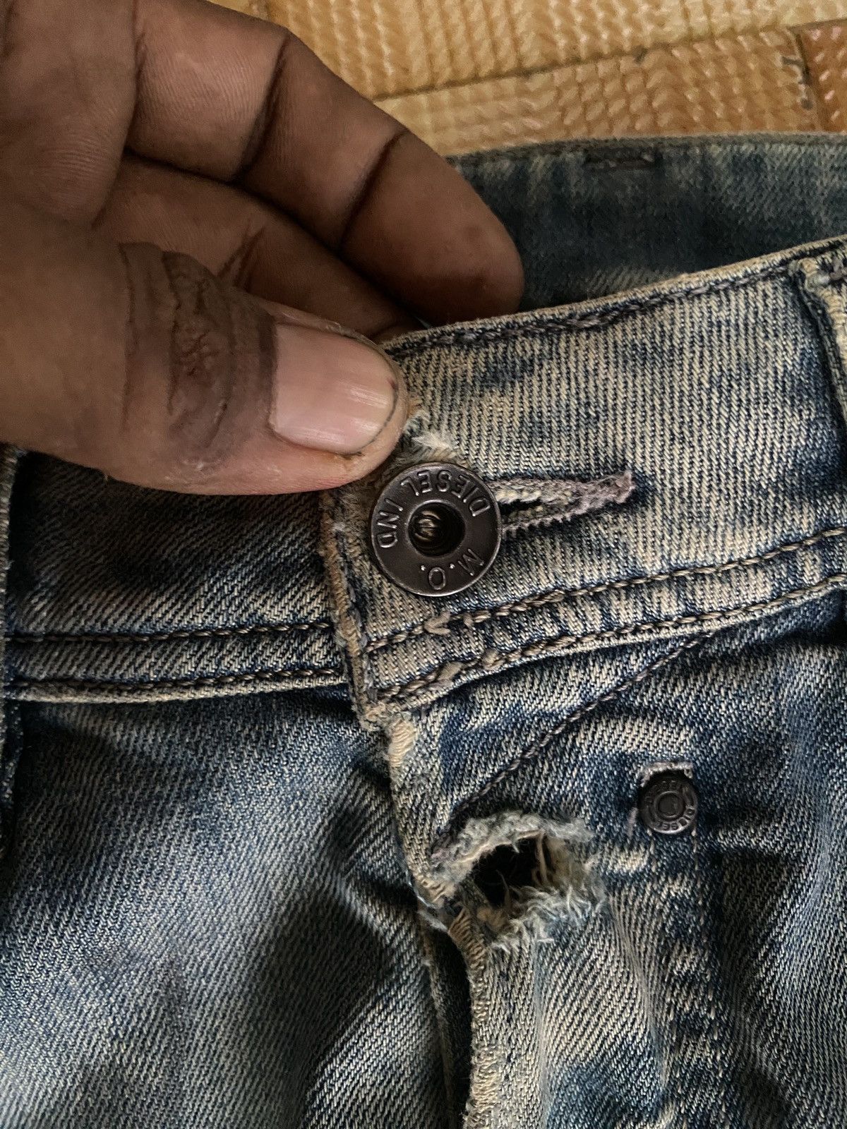 Diesel × If Six Was Nine Vintage diesel safado W29 L30 denim Size US 29 - 15 Thumbnail