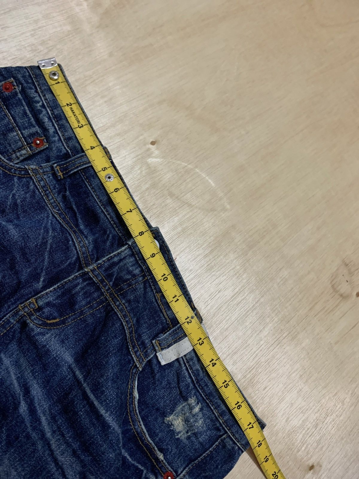 Hysteric Glamour × Japanese Brand × NFL Y2k Original NFL Short Jeans Size US 35 - 9 Thumbnail