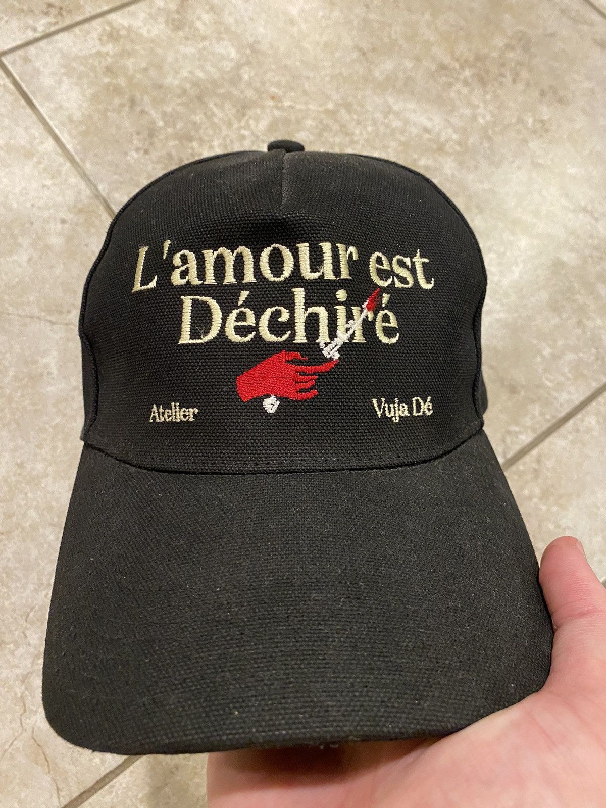 VUJA DE vujade MONO HAT/キャップ ours モーガン着用 vujade