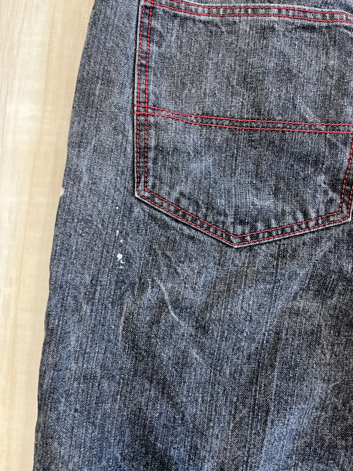Vintage Y2K baggy denim shorts Size US 40 / EU 56 - 3 Thumbnail