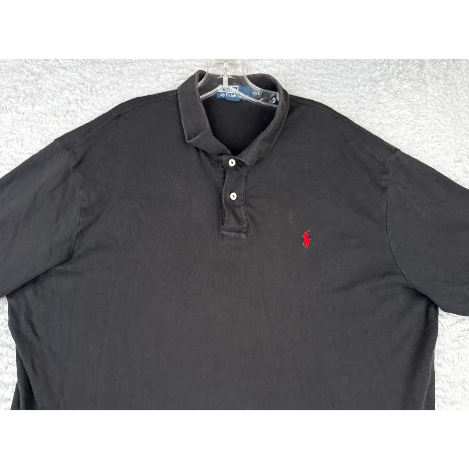 Polo Ralph Lauren VINTAGE Polo Ralph Lauren Polo Shirt Adult 2XL Black 100% Cotton Jersey Polo Shirt Mens 2XL Black Polo Ralph Lauren New title Size US XXL / EU 58 / 5 - 4 Thumbnail