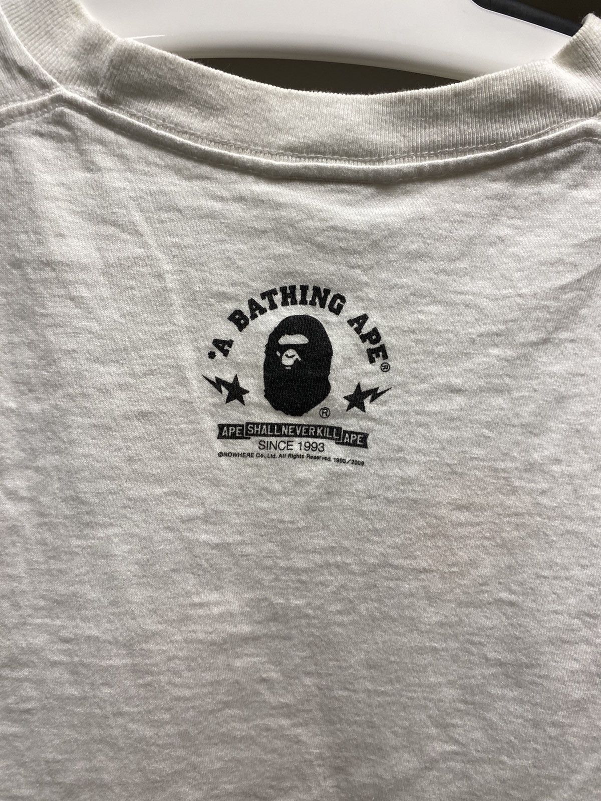 Bape Bape college colors tee Size US L / EU 52-54 / 3 - 2 Thumbnail