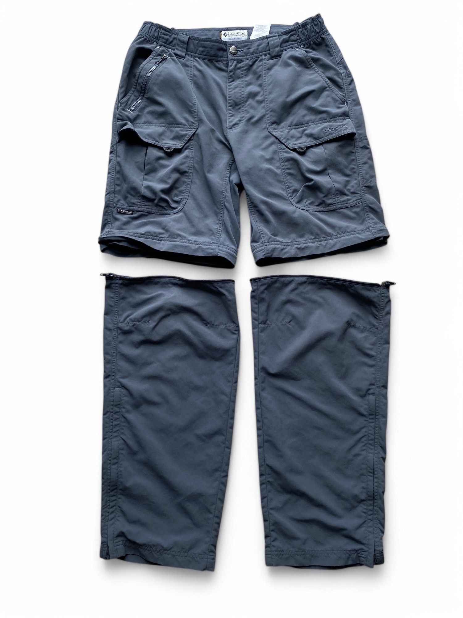 Columbia × Vintage Vintage Columbia Titanium Caergo Pants Transformer Shorts Size US 34 / EU 50 - 2 Thumbnail