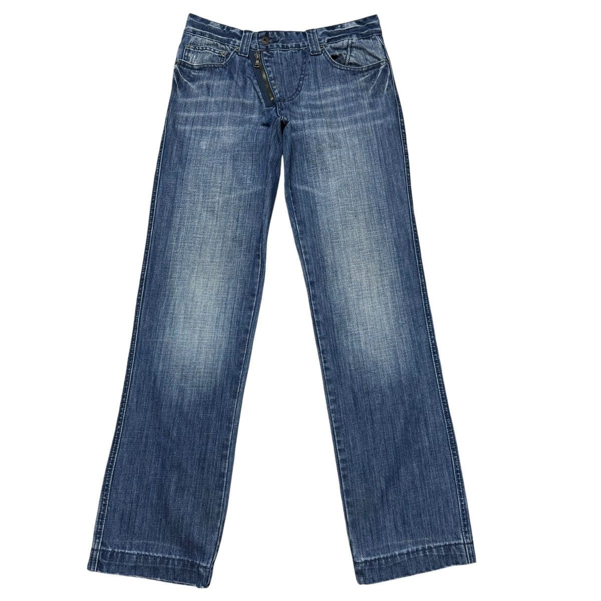 Dolce & Gabbana Dolce & Gabbana Extreme Denim Expose Zipper Jeans Size US 30 / EU 46 - 1 Thumbnail