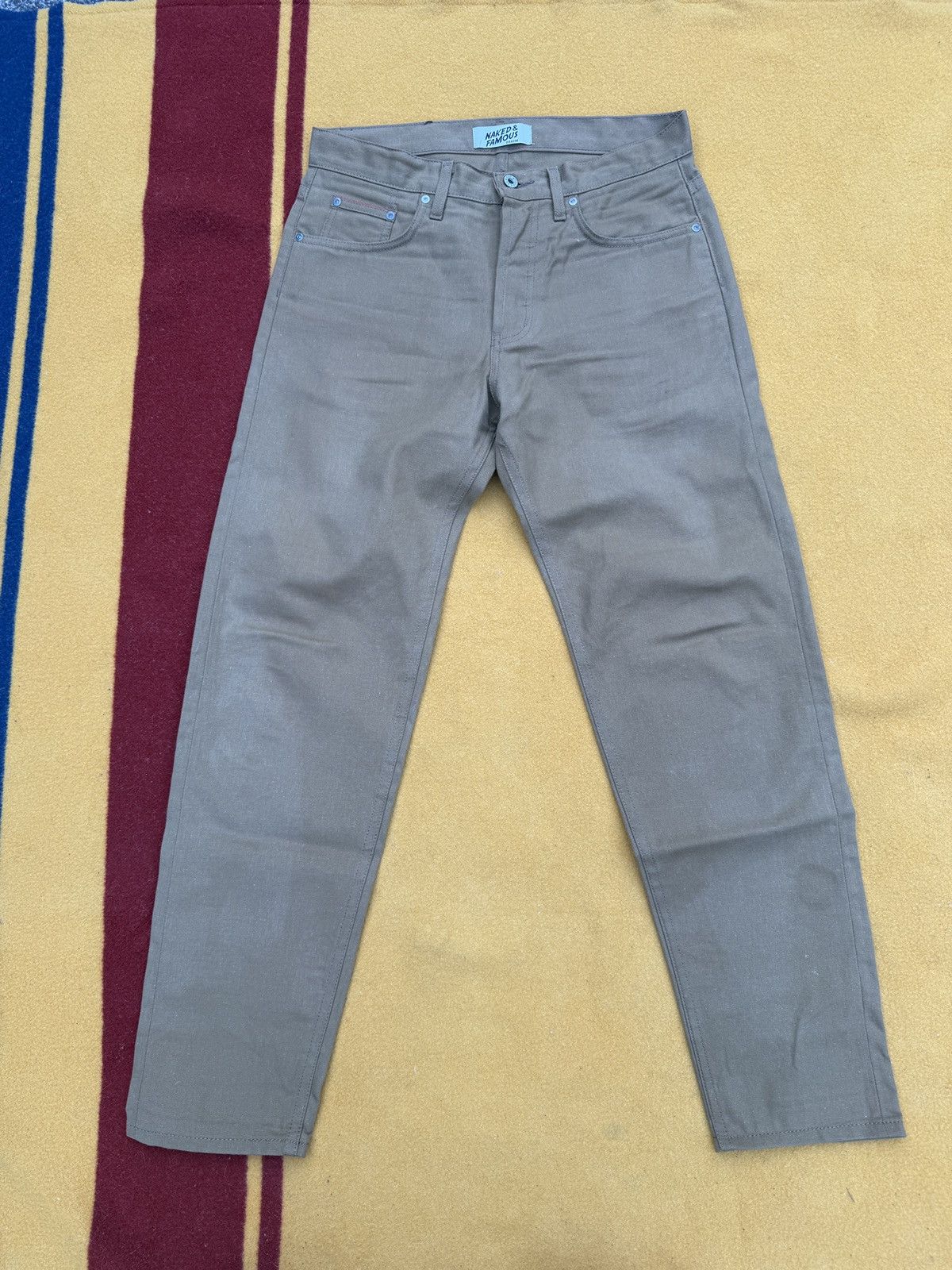 Naked & Famous Duck Canvas Selvedge in Easy Guy Size US 30 / EU 46 - 4 Thumbnail