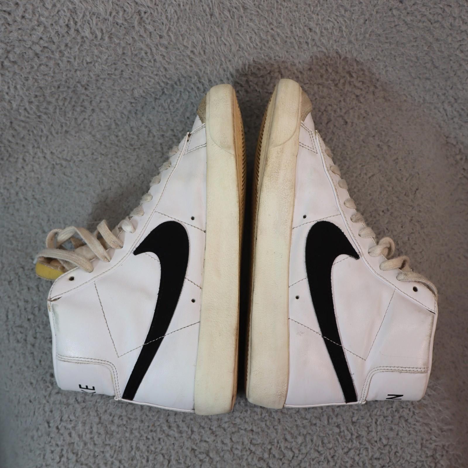 Nike Nike Blazer Mid '77 CZ1055-100 Womens US 9 Shoes White / Blk Size US 9 / IT 39 - 7 Thumbnail