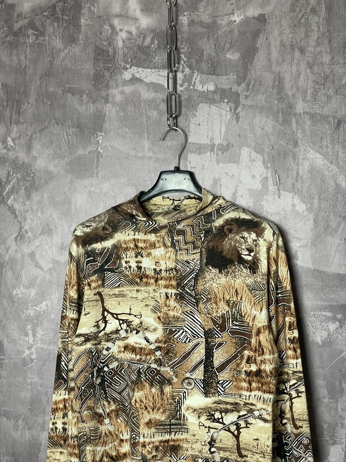 Vintage Vintage full print Jean Paul Gaultiler Style Long Sleeve Size M / US 6-8 / IT 42-44 - 2 Thumbnail