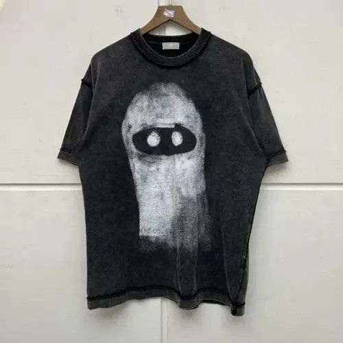 Japanese Brand Hayase x Mari Bold Stitching Vintage Ghost Design T-Shirt Size US M / EU 48-50 / 2 - 2 Thumbnail